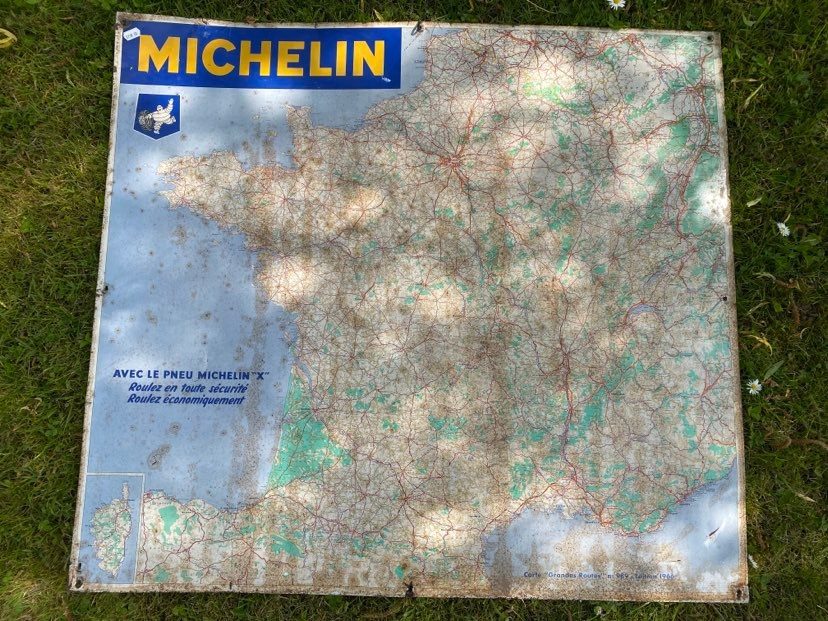 Michelin PLAQUE EN TÔLE MICHELIN