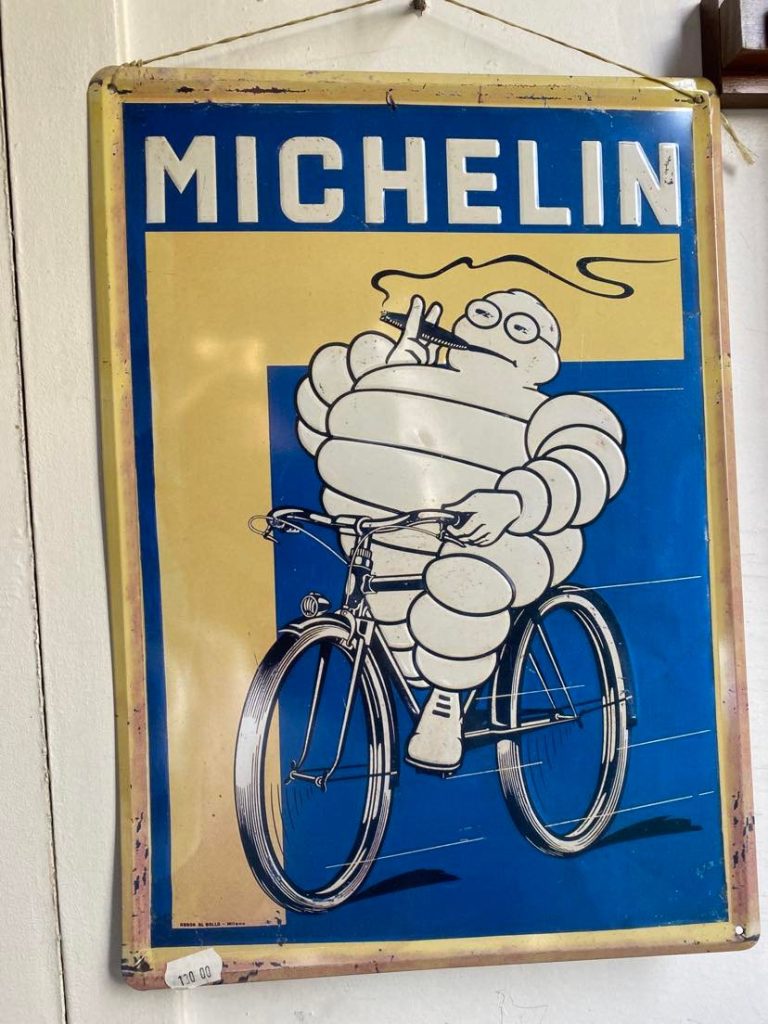 Michelin PLAQUE EN TÔLE 