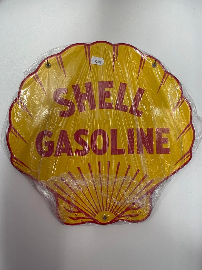 Shell PLAQUE ÉMAILLÉ SHELL COQUILL